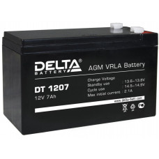 Аккумулятор 12 V 7,0 Ah Delta 1207