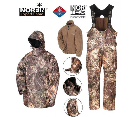 Костюм зимний Norfin EXPERT CAMO (XXXL) 