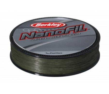 Леска Berkley NanoFil Green 0,12 125м