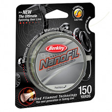 Леска Berkley NanoFil Green 0,10 125м 5,732 кг