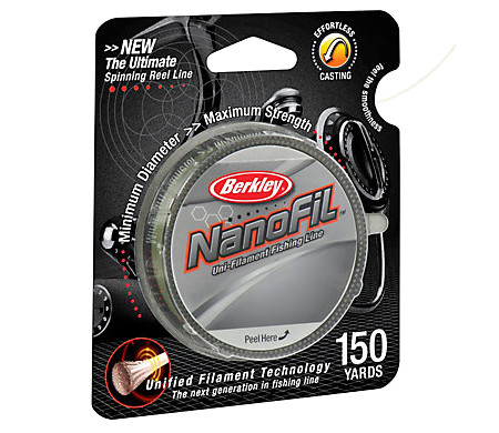 Леска Berkley NanoFil Green 0,10 125м 5,732 кг