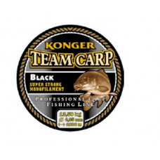 Леска KONGER TEAM GARP BLACK 0,40мм 1000м