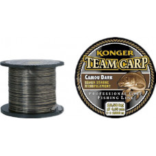 Леска KONGER TEAM GARP CAMU DARK 0,40мм 1000м