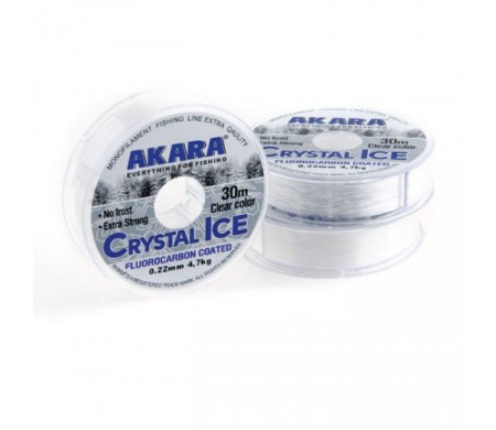 Леска Akara Crystal Ice Clear 30м*0,16мм*2,60 кг