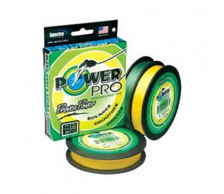 Леска плетеная POWER PRO 0,06мм, 135м, 3кг желтая 