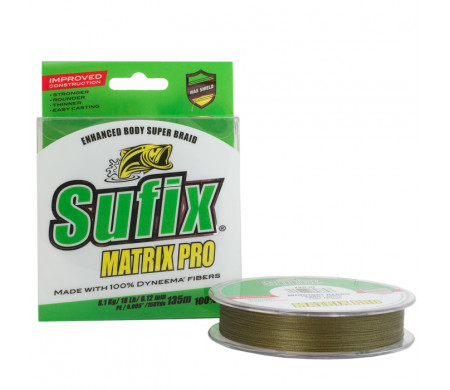 Леска Sufix Matrix Pro 135м, 0,25мм 22,5кг