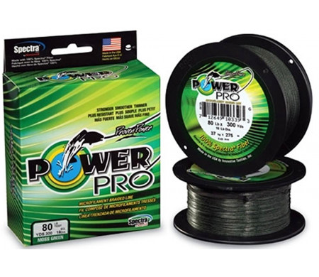 Леска плетеная POWER PRO 0,28мм, 135м, 20кг зеленая