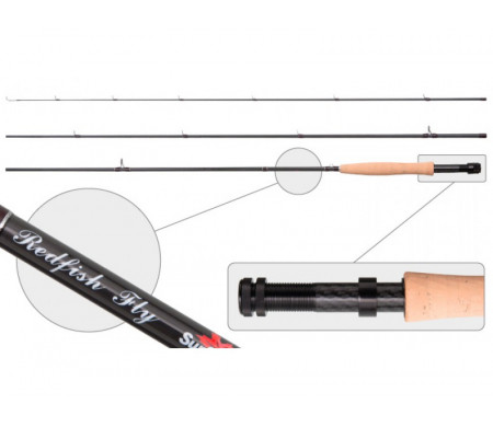 Удилище нахлыстовое Surf Master 3091 Red Fish Fly 4 5 class 2,74м